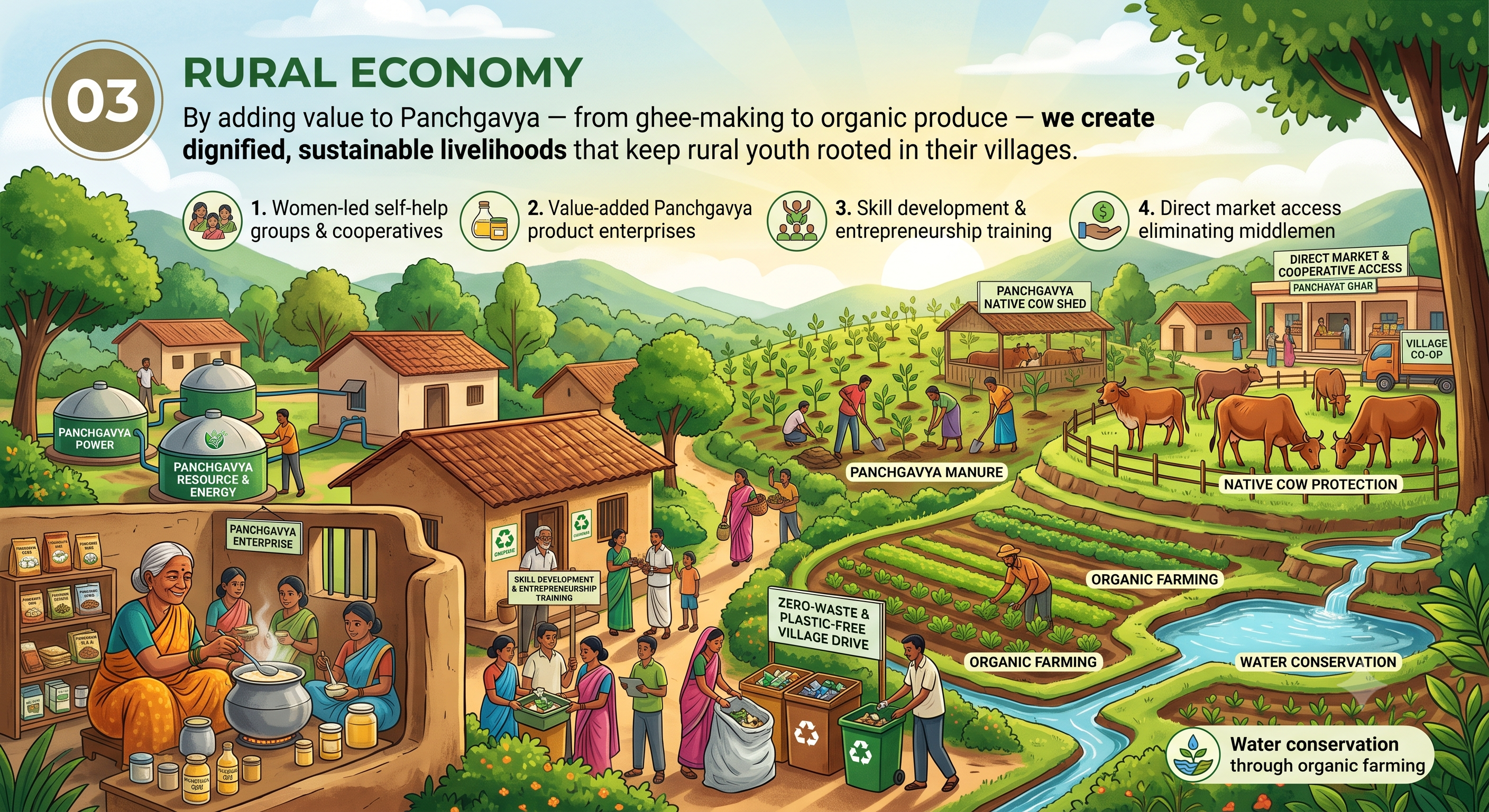Panchgavya for Rural Economy